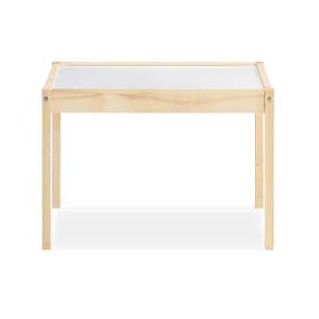 Baby Relax Hunter 3-Piece Kiddy Table & Chair, Natural/White Table Set