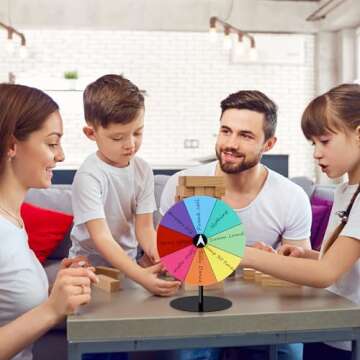 Airpark Prize Wheel Interactive 8 Inch Tabletop Fun