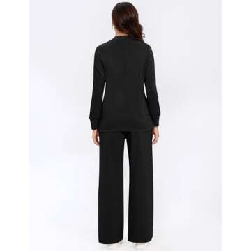 Stylish Two Piece Women's Loungewear Set for Fall