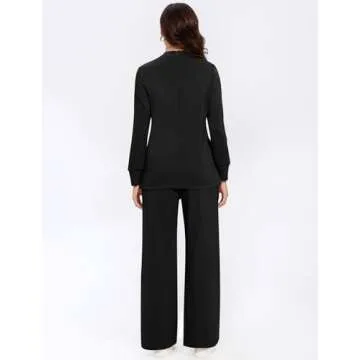 Stylish Two Piece Women's Loungewear Set for Fall