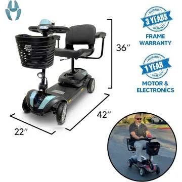 Comfygo Z-4 Electric Mobility Scooter for Seniors