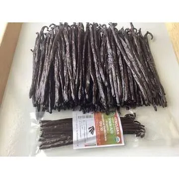 Organic Madagascar Vanilla Beans for Baking and Extracts