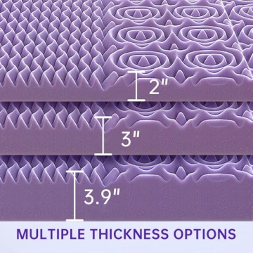 Luxury MUXHOMO Twin Mattress Topper for Cool Sleep Comfort
