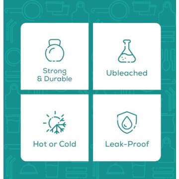 GUSTO Comfy Package [16 oz. - 100 Count] Kraft Disposable Paper Cups, Hot Coffee Cups Brown Unbleached - Eco-Friendly Cups