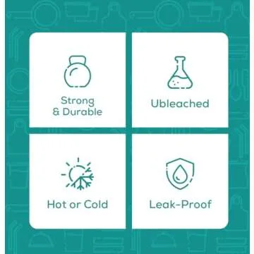 GUSTO Comfy Package [16 oz. - 100 Count] Kraft Disposable Paper Cups, Hot Coffee Cups Brown Unbleached - Eco-Friendly Cups