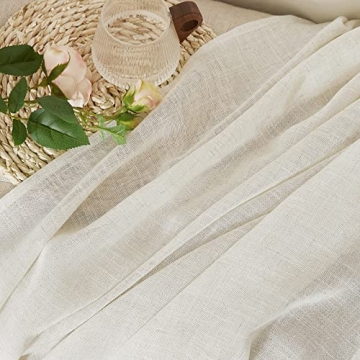 Stylish NICETOWN Linen Curtains for Modern Homes
