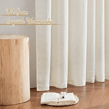Stylish NICETOWN Linen Curtains for Modern Homes