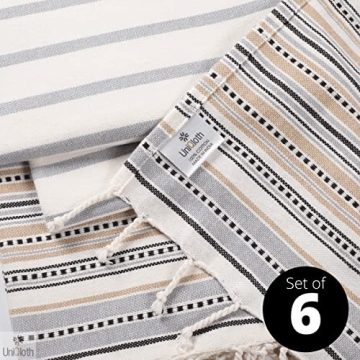 UniQloth Turkish Beach Towels Set Quick Dry Sand Free