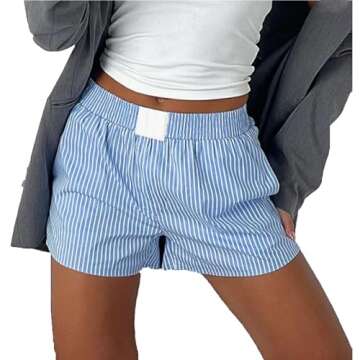 Stylish Vintage Boxers Shorts for Women - Comfortable & Trendy