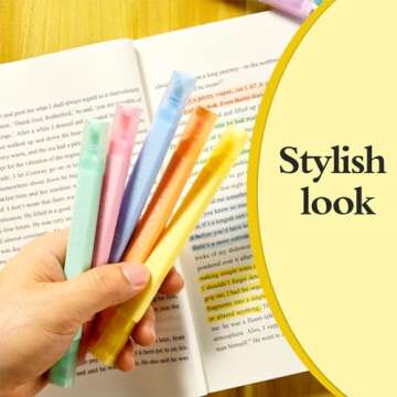 FEIOLA 12 Pack Bible Highlighters - Cute Assorted Colors