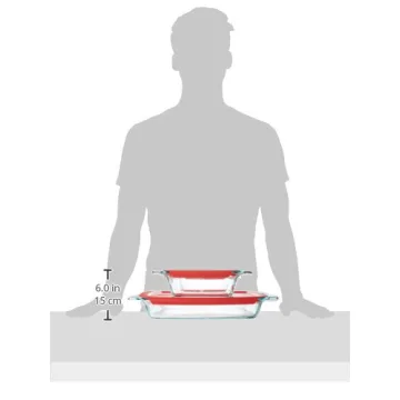 Premium Pyrex 4-Piece Glass Baking Dish Set for All Cooking