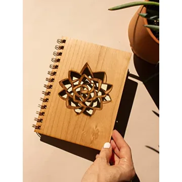 Succulent Wood Nature Journal for Creativity and Mindfulness