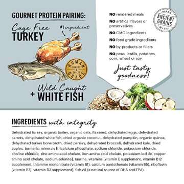 The Honest Kitchen Dehydrated Dog Food - Turkey & White Fish