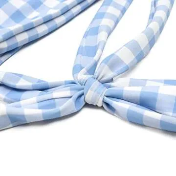 Trendy One Shoulder High Waisted Bikini Set for Women