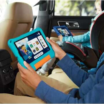 onn. 8" Kids Tablet (2024 Model) - Android 14, 32GB, 15 Hours Battery Life, Renewed