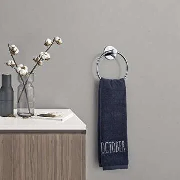 Stylish Adhesive Towel Ring for Your Bathroom