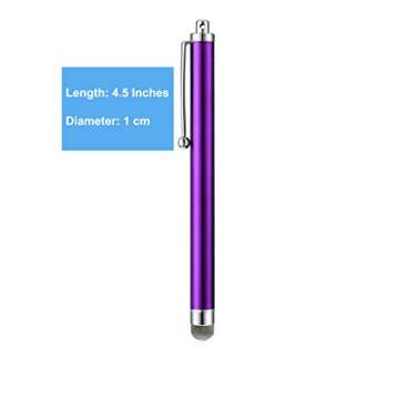Stylus, iBart Mesh Fiber Tip Series Precision Stylus Pens for Touch Screens Devices, iPhone, iPad, Kindle, Tablet (10 Colors)