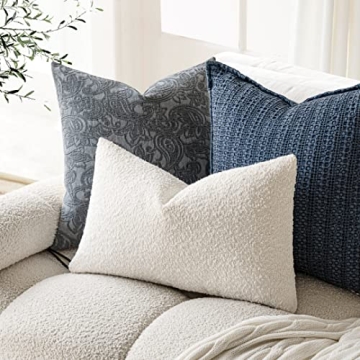 Stylish Foindtower Boucle Pillow Covers for Home Decor