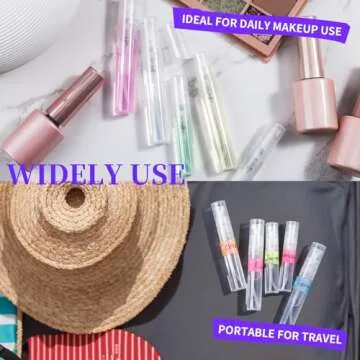 Fandamei 60PCS Mini Spray Bottle Set for All Needs