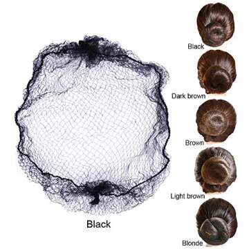 YANTAISIYU Hair Net 20 Inch – 50 Pcs for All Occasions