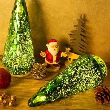 Decorative LED Christmas Trees for Festive Tables