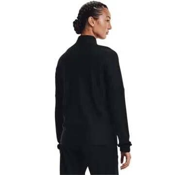 Under Armour Women's Challenger Track Jacket, Black (001)/White, Large