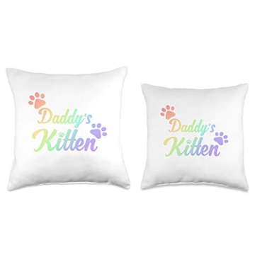 Kawaii DDLG ABDL BDSM Daddy's Kitten Kink Pillow