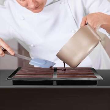 Sinirttou Silicone Granola Bar Mold - Easy & Versatile Baking