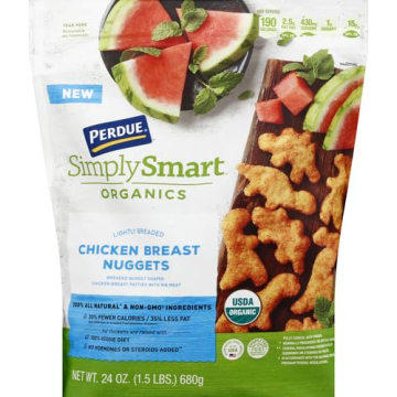 Perdue Organic Dino Chicken Nuggets - Healthy and Fun