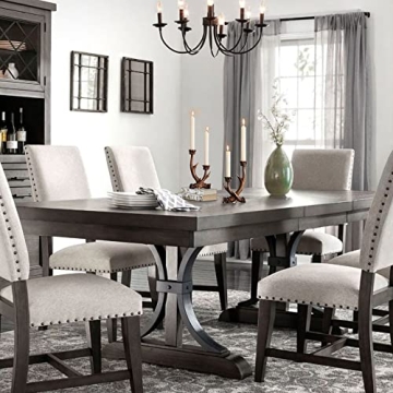 OLHAPZP Rustic Antler Candle Holders Farmhouse Decor