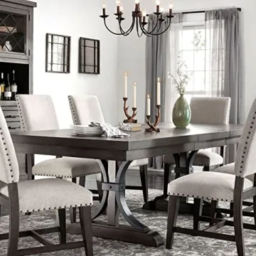 OLHAPZP Rustic Antler Candle Holders Farmhouse Decor