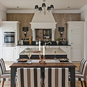 OLHAPZP Rustic Antler Candle Holders Farmhouse Decor