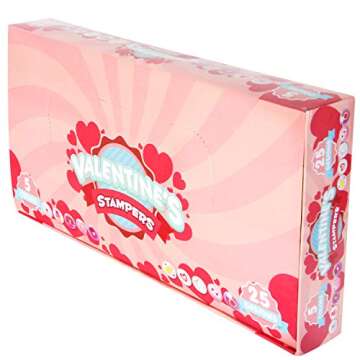 JOYIN 50 Pcs Arts and Crafts Stamper for Kids, Stamps for Classroom Exchanging Gifts, Novelty Party Favor, Classroom Holiday Reward Prizes