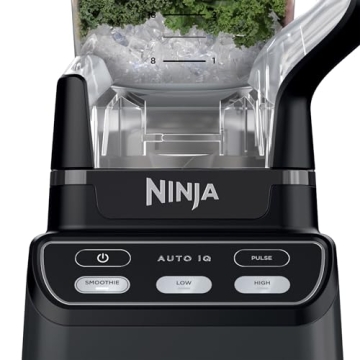 Ninja Smoothie iQ Blender Powerful 1400 Watt Auto-iQ