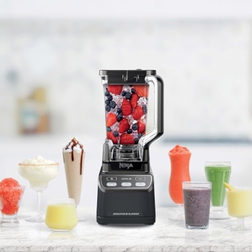 Ninja Smoothie iQ Blender Powerful 1400 Watt Auto-iQ