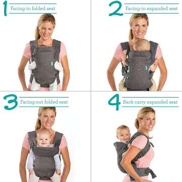 Infantino Flip 4 in 1 Convertible Carrier Review