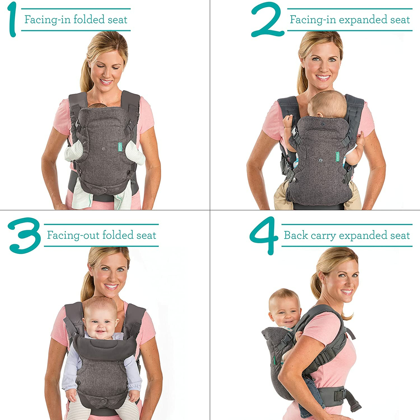Infantino Flip 4 in 1 Convertible Carrier Review