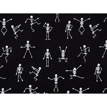 KAF Home Dancing Skeletons Holiday Kitchen Towel Set