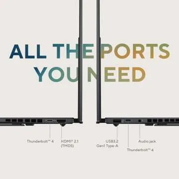 ASUS Zenbook Duo Laptop, Dual 14” OLED 3K 120Hz Touch Display, Intel Evo Certified, Intel Core Ultra 9 285H, Intel Arc Graphics, 32GB RAM, 1TB SSD, Windows 11, Inkwell Gray, UX8406CA-PS99T