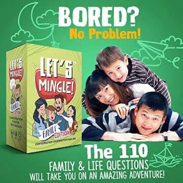 Let’s Mingle Conversation Starter Cards for Families