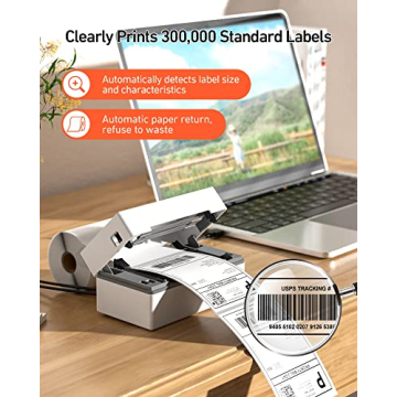 MUNBYN Thermal Label Printer P130 for Small Businesses