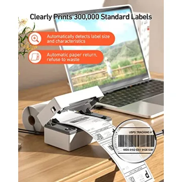 MUNBYN Thermal Label Printer P130 for Small Businesses