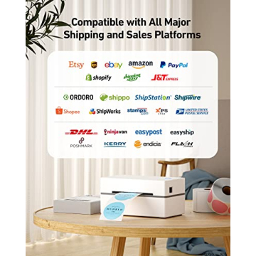 MUNBYN Thermal Label Printer P130 for Small Businesses