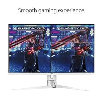 ASUS ROG Swift 32” 1440P Gaming Monitor (PG329Q-W) - White, QHD (2560 x 1440), Fast IPS, 175Hz, 1ms, Extreme Low Motion Blur Sync, G-Sync Compatible, Eye Care, DisplayPort, HDMI, USB, DisplayHDR600