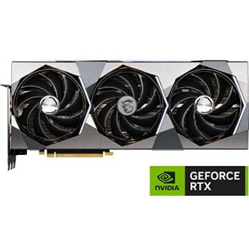 MSI Gaming GeForce RTX 4070 Ti Graphics Card with 12GB GDDR6X Memory