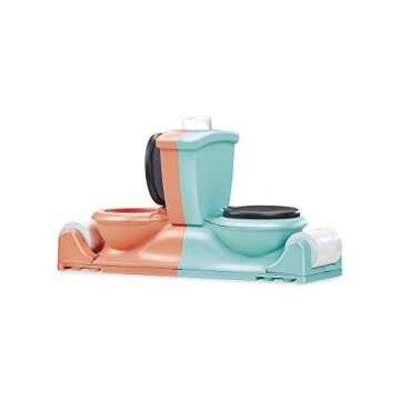 Hasbro Gaming Toilet Trouble Flushdown Kids Game - Fun Water Spray for Ages 4+