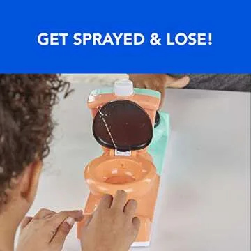 Toilet Trouble Flushdown Kids Game Water Spray Ages 4+