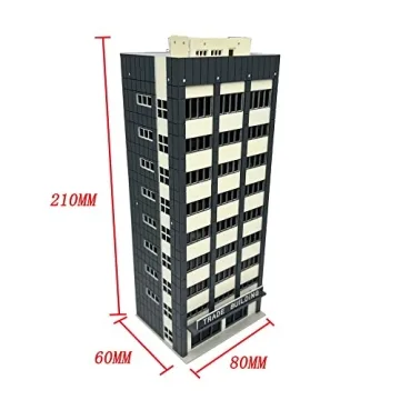 Outland Models CBD Tall Office Building N Scale Model