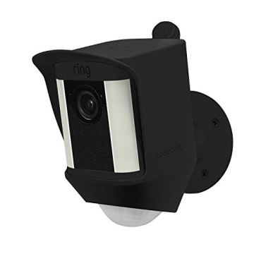 Fintie Silicone Case for Ring Spotlight Cam, Soft Silicone Weather Resistant Protective Skin Cover f...