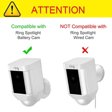 Fintie Silicone Case for Ring Spotlight Battery Cam